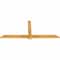 Ekena Millwork Eugene Rough Sawn Timber Gable Bracket, Western Red Cedar, 72"W x 30"H x 2"D x 4"F, 10/12 Pitch GBW072X30X0204EUG00RWR - alternate 4